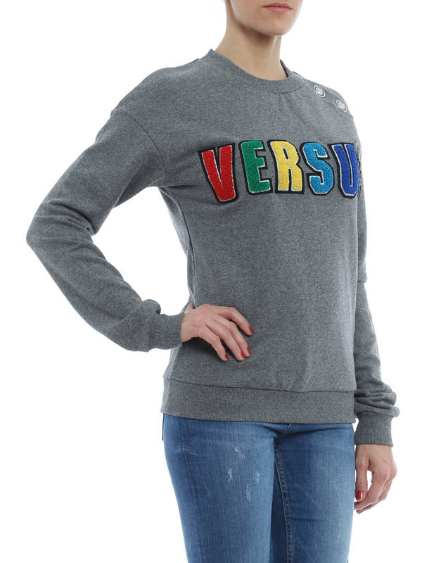 iKRIX Versus Versace: Sweatshirts & Sweaters - Multicolour logo sweatshirt