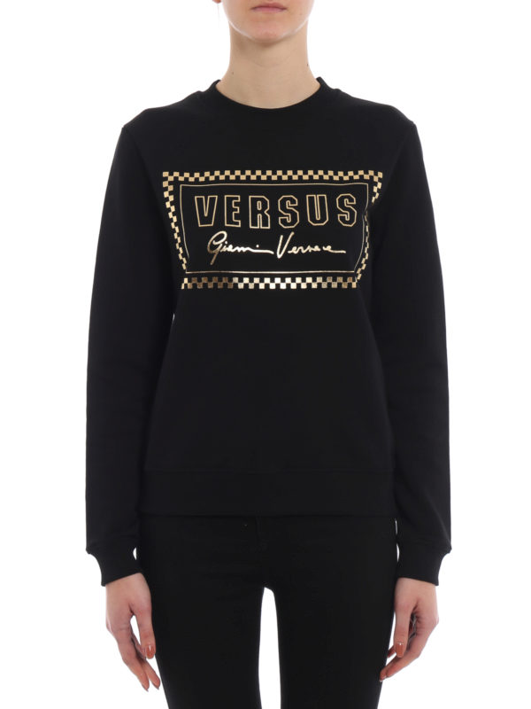 iKRIX Versus Versace: Sweatshirts & Sweaters - Versus Gianni Versace 90s slim sweatshirt