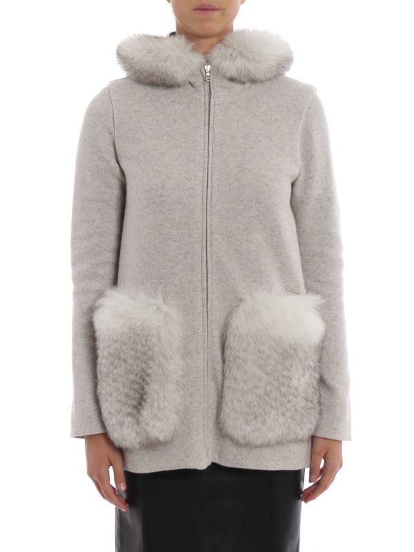 iKRIX WOOLRICH: Cárdigans - Cárdigan - Marrón Topo