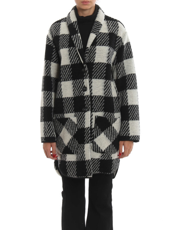 iKRIX WOOLRICH: Knielange Mäntel - Knielanger Mantel - Schwarz