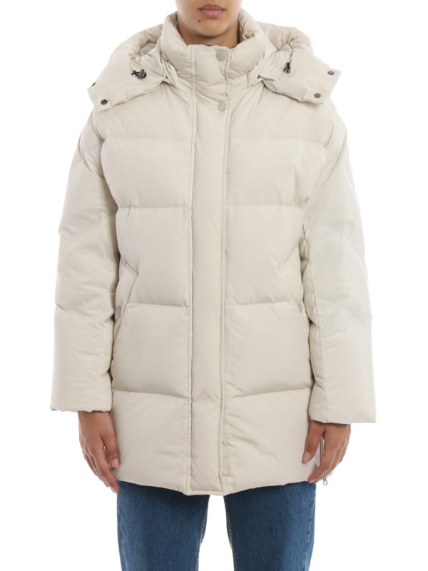 iKRIX WOOLRICH: Lange Daunenmäntel - Daunenmantel - Weiß