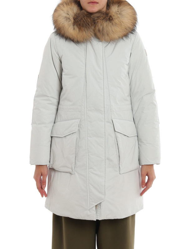 iKRIX WOOLRICH: Lange Daunenmäntel - Daunenmantel - Weiß
