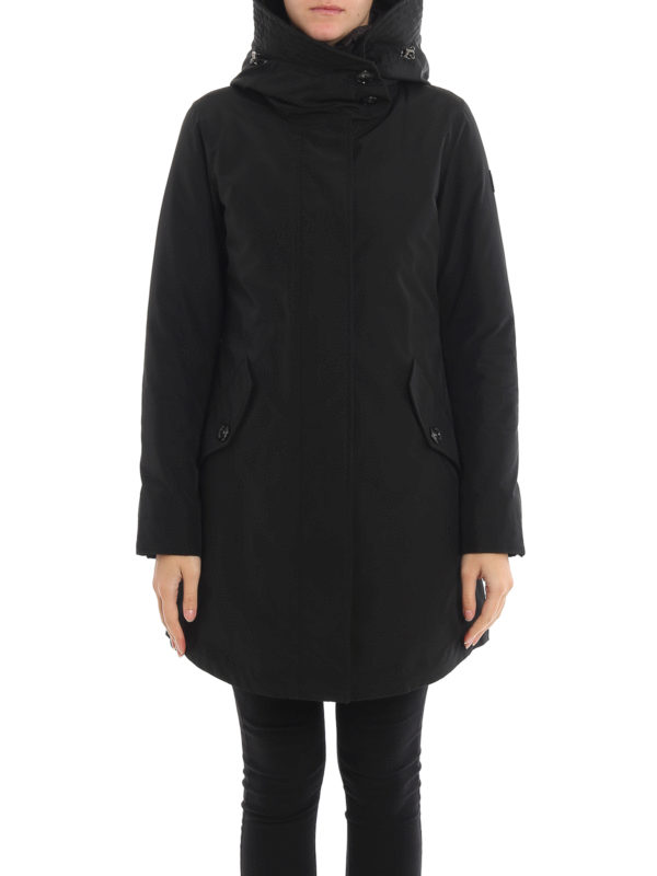 iKRIX WOOLRICH: padded coats - Two-in-one Long Military Parka