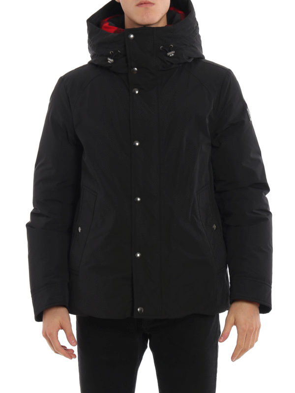iKRIX WOOLRICH: padded jackets - Boundry black padded jacket