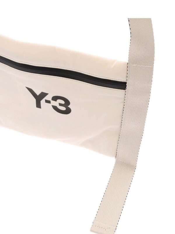 iKRIX Y-3: cross body bags - CH3 Sacoche  shoulder bag in white