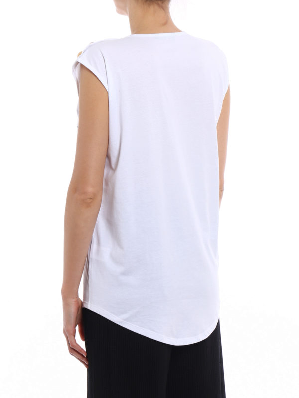Top - Weiß shop online: Balmain