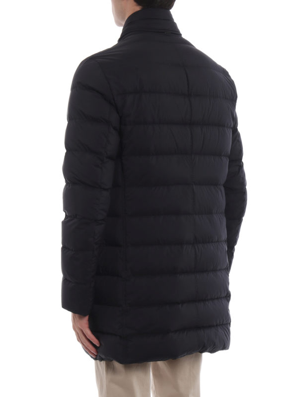Il Cappotto dark blue padded coat shop online: HERNO