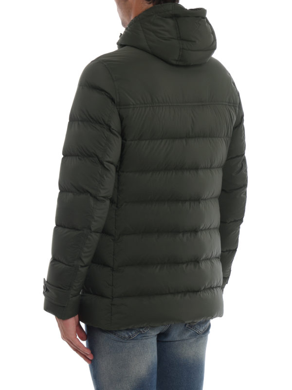 Il Montgomery coated nylon padded jacket shop online: HERNO