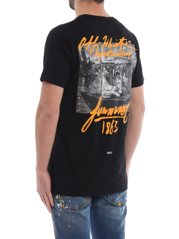 T-Shirt - Impressionism shop online: OFF-WHITE