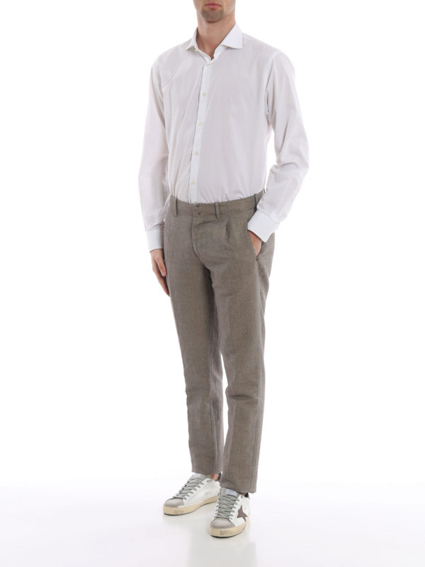 INCOTEX: Pantalons casual online - Pantalons Décontractés - Pattern 30