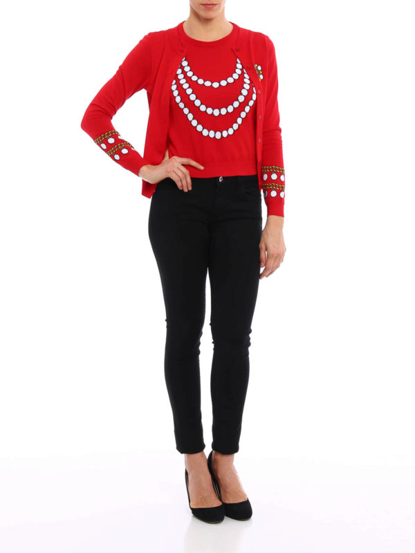 Pullover Mit Rundhalsausschnitt shop online: MOSCHINO