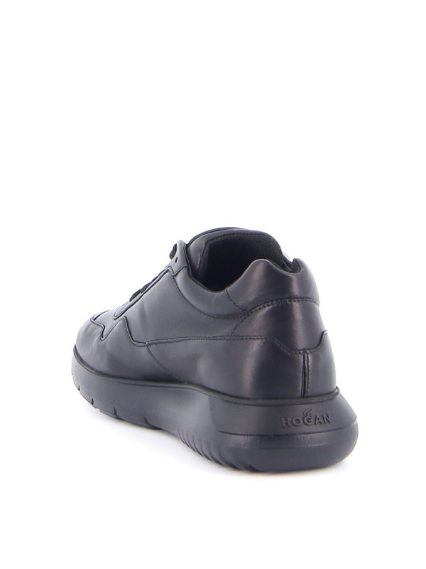 Interactive³ black sneakers shop online: HOGAN