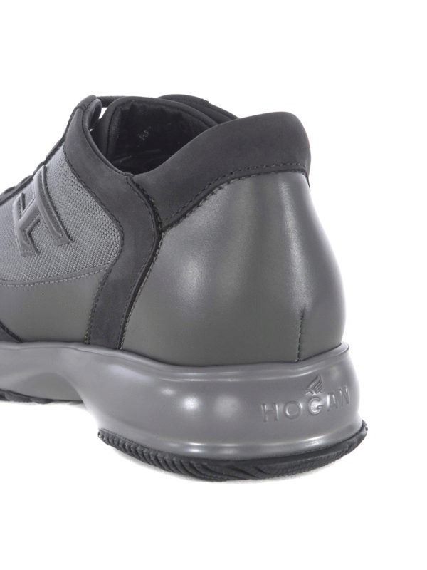 Sneaker Interactive grigio scuro shop online: HOGAN