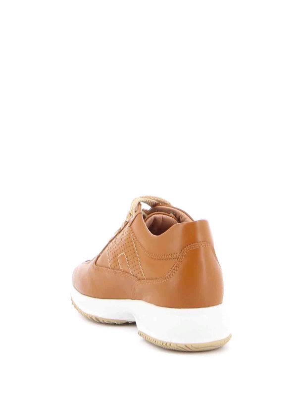 Interactive drilled H trainers shop online: HOGAN