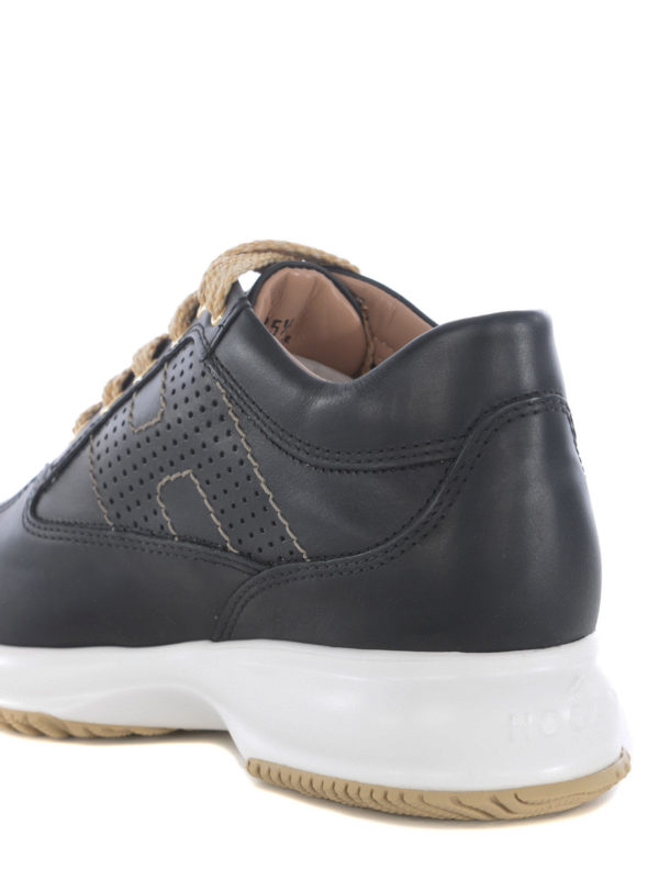 Interactive stitched H sneakers shop online: HOGAN