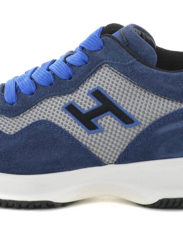 Interactive suede trainers shop online: HOGAN