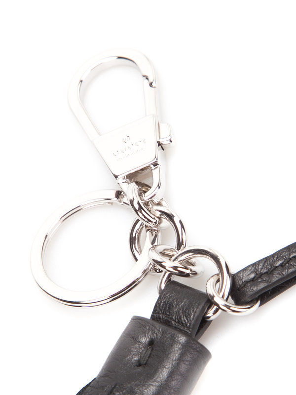 Interlocking G key ring with tassel shop online: GUCCI