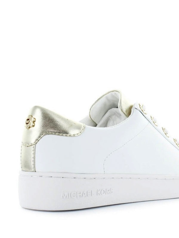 Irving leather sneakers shop online: MICHAEL KORS