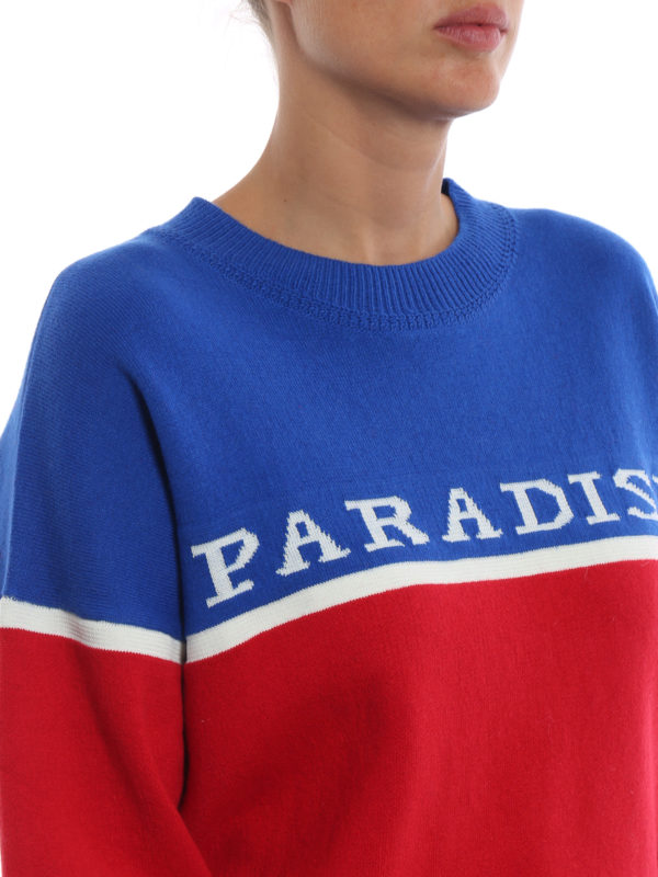 Crew necks Isabel Marant Etoile - Kepson colour block Paradise intarsia  sweater - PU072818A043E01BK