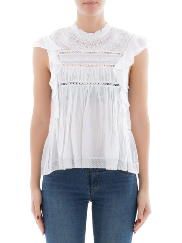 Isabel marant discount vivia blouse