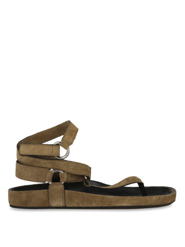 Isabel Marant Etoile: sandals - Loatis suede sandals
