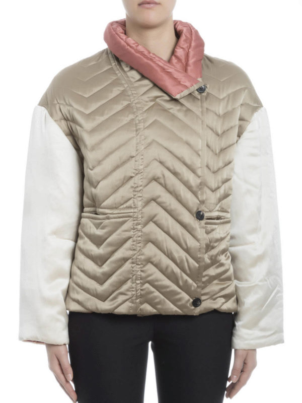 ISABEL MARANT: padded jackets online - Hector satin jacket