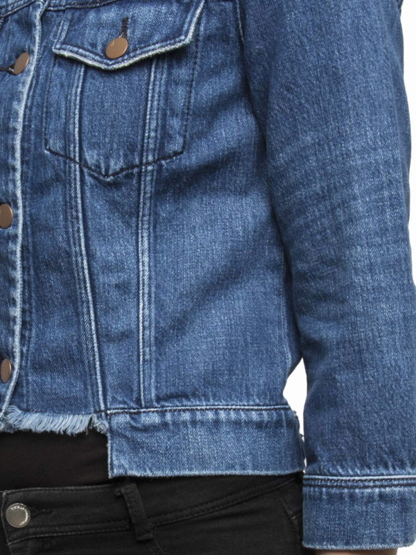 J BRAND buy online Catesby denim crop jacket