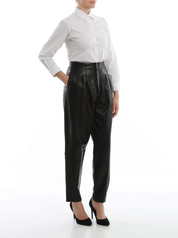 J BRAND: Lederhosen online - Lederhose - Schwarz