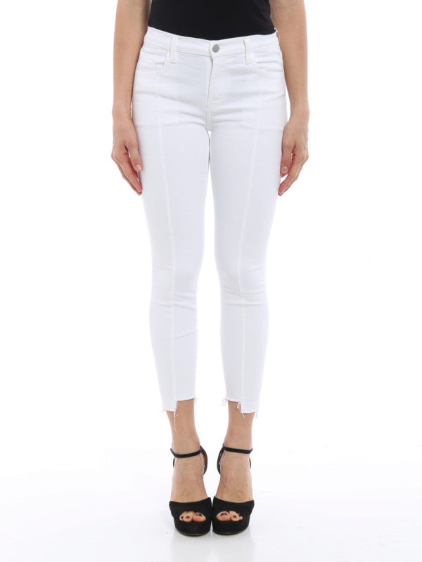 J BRAND: スキニージーンズ online - スキニージーンズ レディース - 白