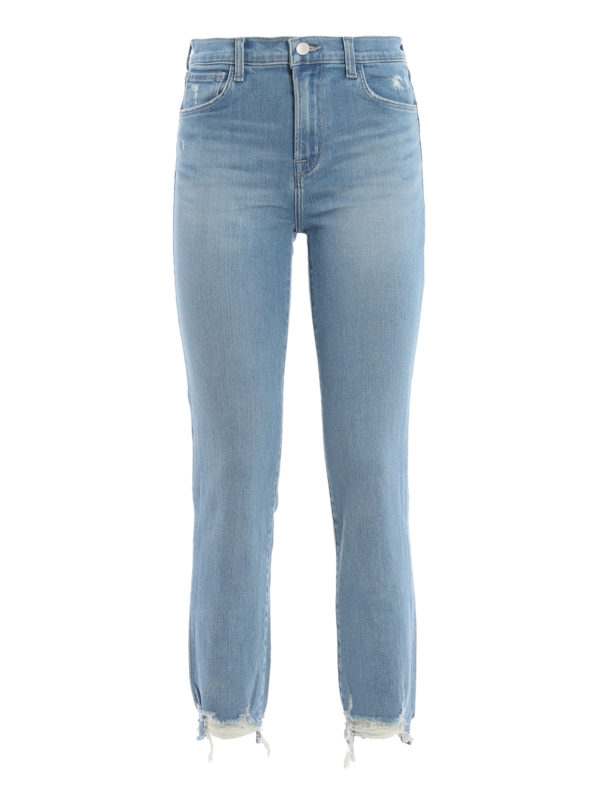 J BRAND: skinny jeans - Ruby crop cigarette jeans