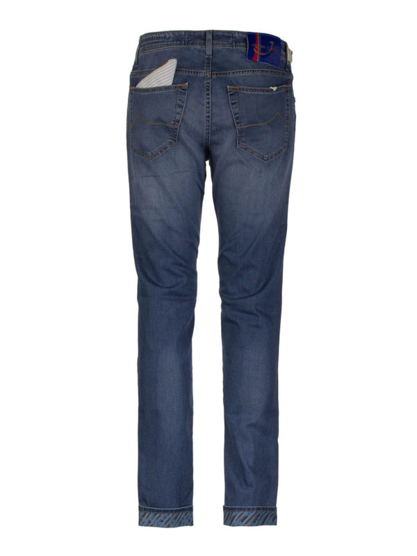 JACOB COHEN: skinny jeans online - Five pocket stretch denim Style 688 jeans