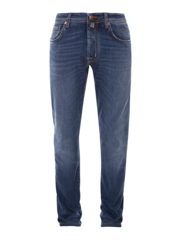 JACOB COHEN: straight leg jeans - Tailored jeans