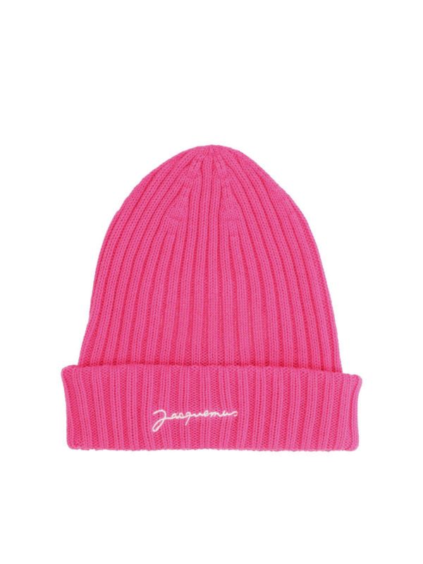 JACQUEMUS: Mützen - Mütze - Fuchsia