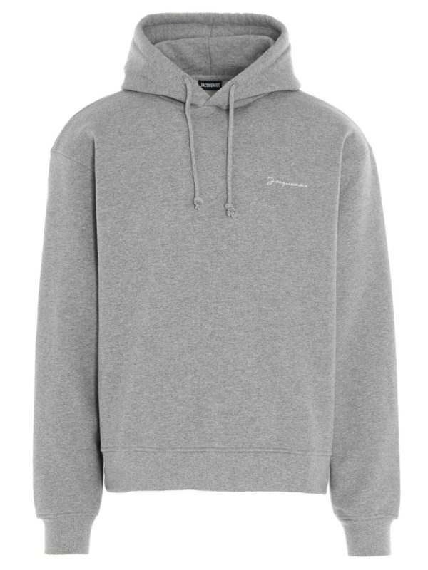 JACQUEMUS: スウェット＆セーター - スウェットシャツ/セーター - グレー