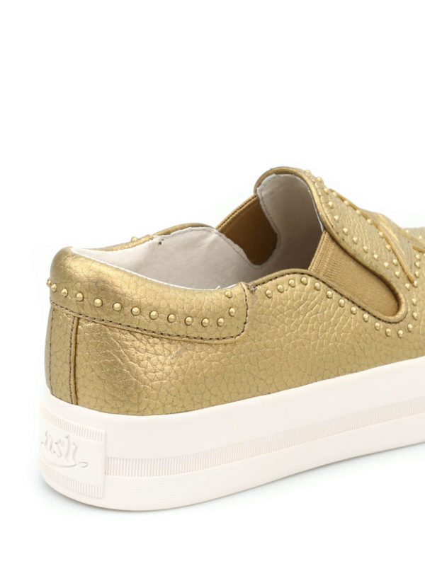 Jagger leather slip-ons shop online: ASH