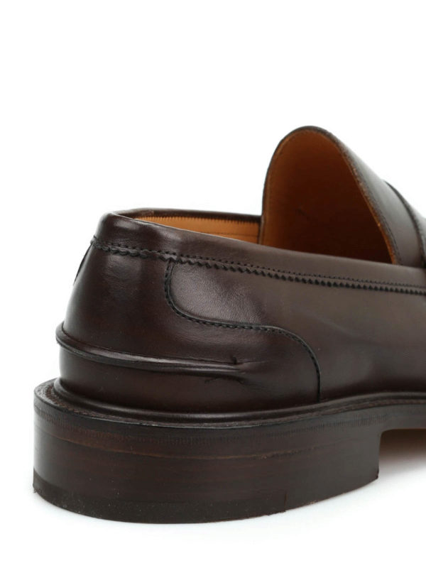 James leather penny loafers shop online: TRICKER