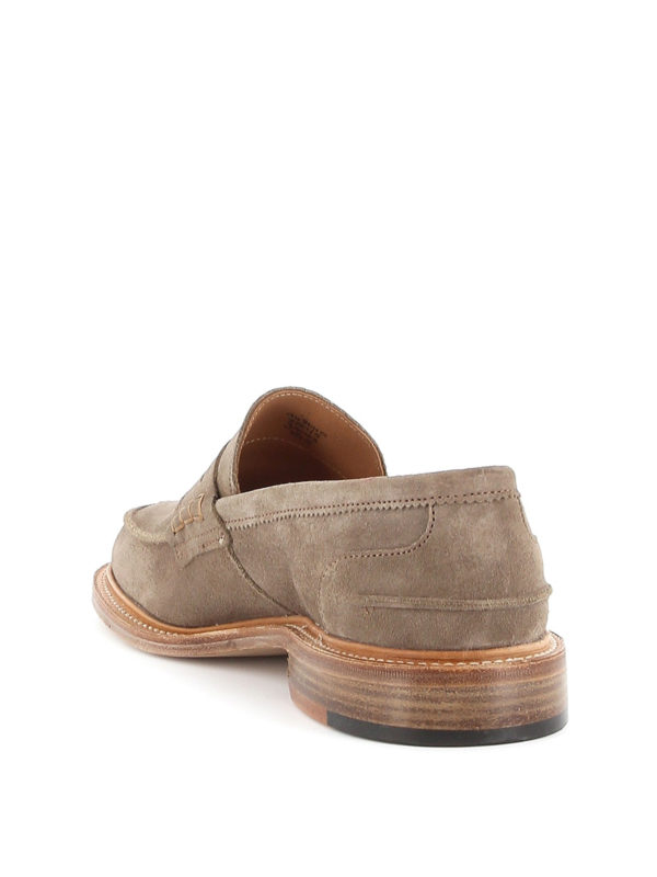 James suede penny loafers shop online: TRICKER