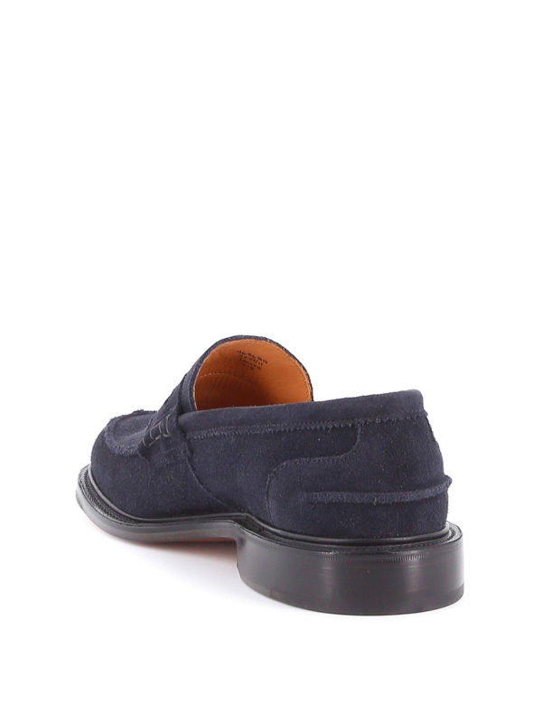 James suede penny loafers shop online: TRICKER