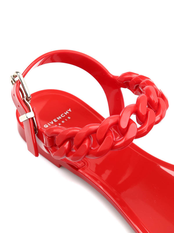 Jelly rubber sandals shop online: GIVENCHY