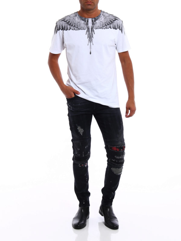 T-Shirt - Weiß shop online: Marcelo Burlon