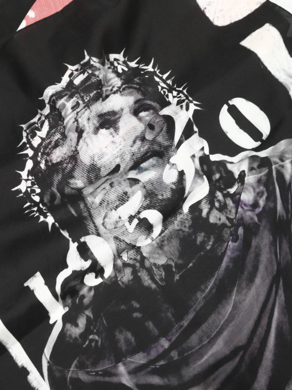 Bufanda Negra Para Hombre shop online: GIVENCHY