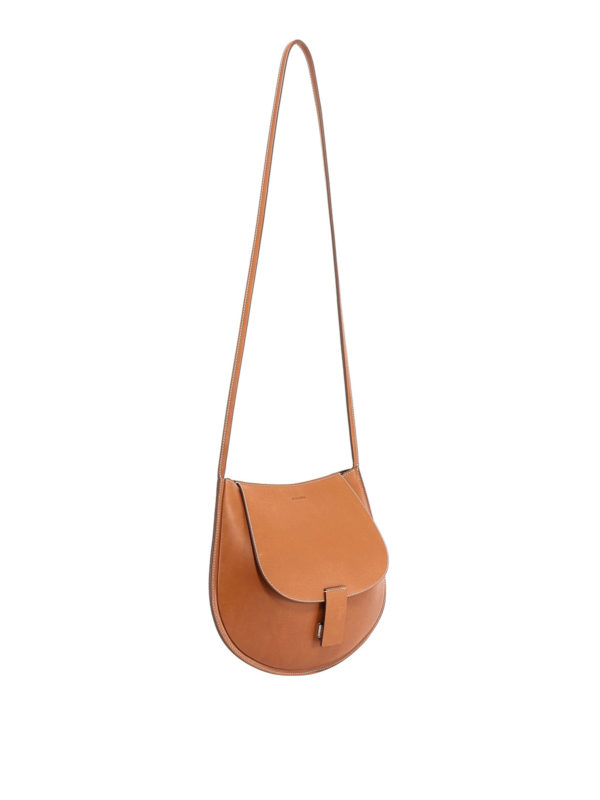 کیف کج Jil Sander - Crescent cross body bag - JSPR853402WRB69152N227