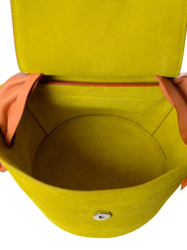 iKRIX JIL SANDER: Suede bucket bag