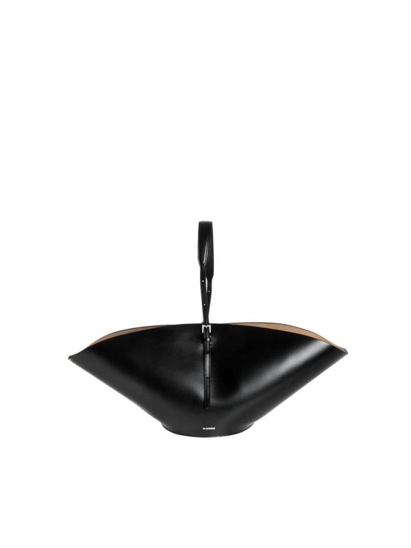 JIL SANDER: Handtaschen - Shopper - Schwarz