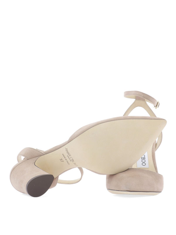 JIMMY CHOO buy online Micky 85 light pink suede slingbacks