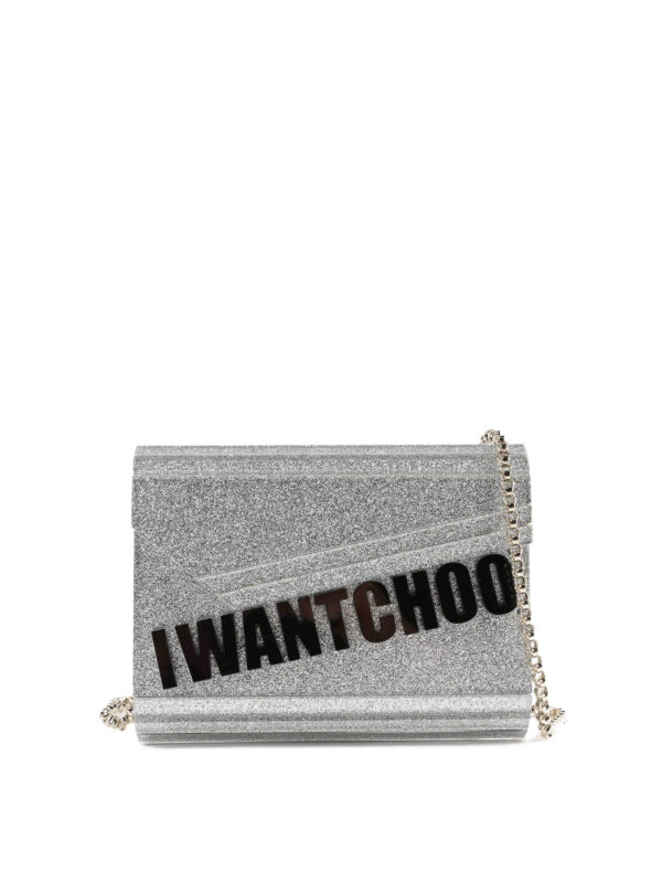 JIMMY CHOO: クラッチバッグ - クラッチバッグ - Candy-I Want Choo