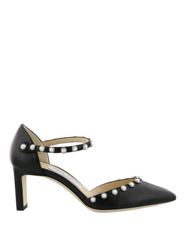 Court shoes Jimmy Choo - Leema 65 beaded nappa pumps - LEEMA65DASBLACK