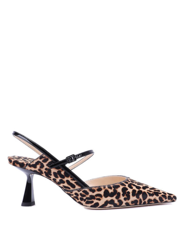 JIMMY CHOO: court shoes - Ray 65 slingbacks