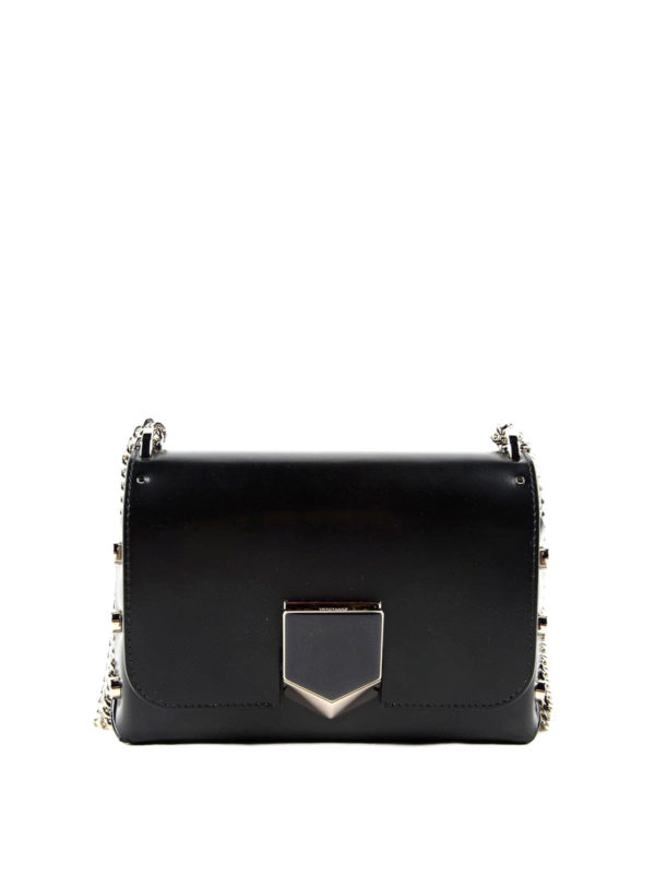 JIMMY CHOO: Umhängetaschen - Umhängetasche Fur Damen - Schwarz