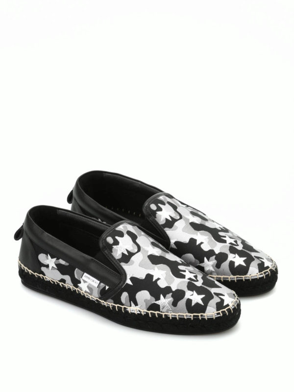 JIMMY CHOO: espadrilles - Vlad espadrilles-style slippers